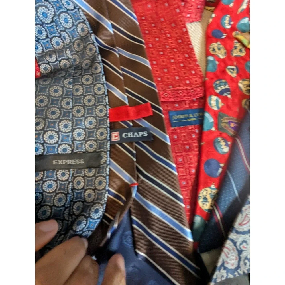 10 Pcs Neckties Lot Mix Wear‎ w/ Dior, Tommy Etc